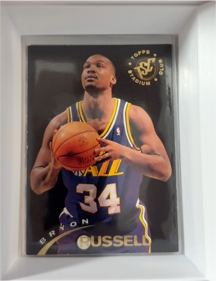 1994-95 Topps Stadium Club #296 Bryon Russell — front