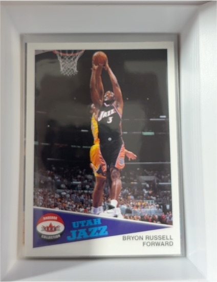 2001-02 Fleer Shoebox #127 Bryon Russell — front