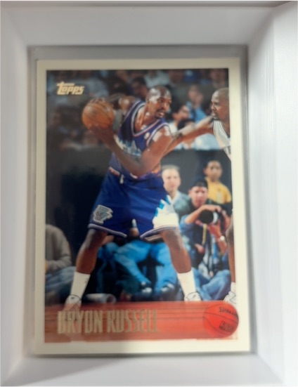 1996-97 Topps #190 Bryon Russell — front