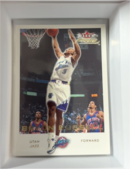 2000-01 Fleer Focus #92 Bryon Russell — front