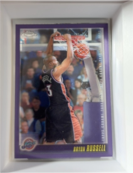 2000-01 Topps Chrome #116 Bryon Russell — front