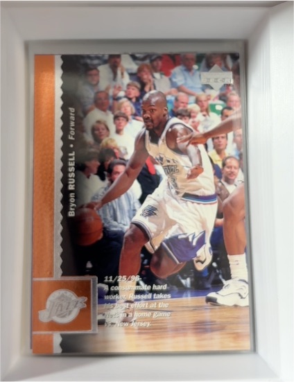 1996-97 Upper Deck #306 Bryon Russell — front
