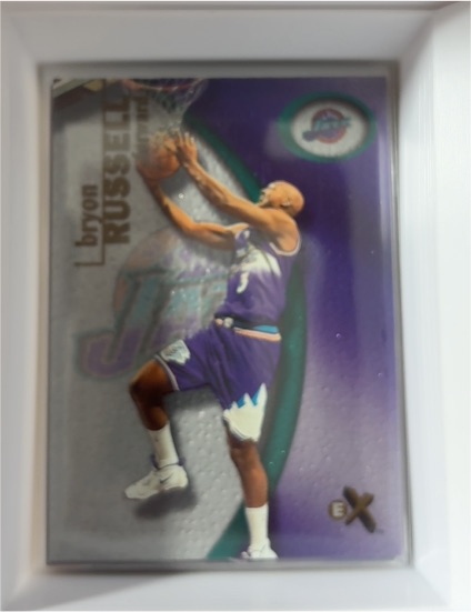 2000-01 Fleer E-X #92 Bryon Russell — front