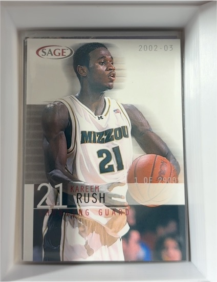 2002-03 SAGE #21 Kareem Rush — front