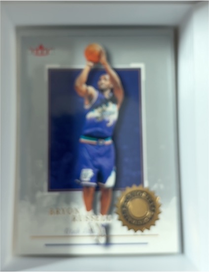 1999 Fleer Authority #28 Bryon Russell — front