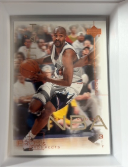 2000-01 Upper Deck Pros & Prospects #84 Bryon Russell — front