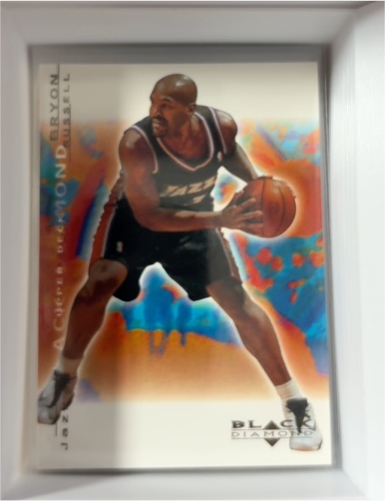 2000-01 Upper Deck Black Diamond #84 Bryon Russell — front