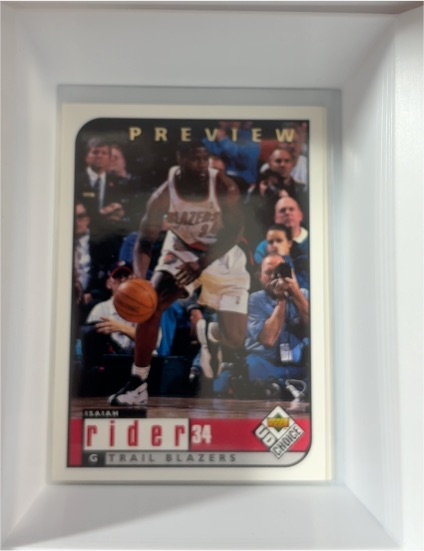 1998-99 Upper Deck UD Choice Preview #117 Isaiah Rider — front
