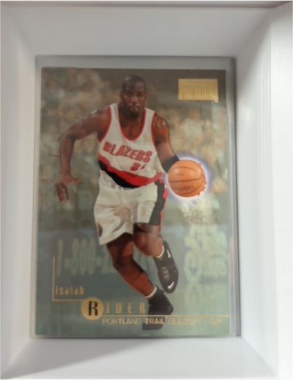 1996-97 SkyBox Premium #182 Isaiah Rider — front