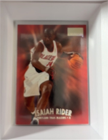 1997-98 SkyBox Premium #8 Isaiah Rider — front