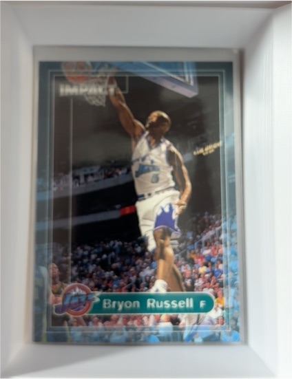 1999-00 Fleer Skybox Impact #36 Bryon Russell — front
