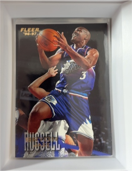 1996-97 Fleer #260 Bryon Russell — front