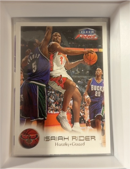 1999-00 Fleer Focus #66 Isaiah Rider — front