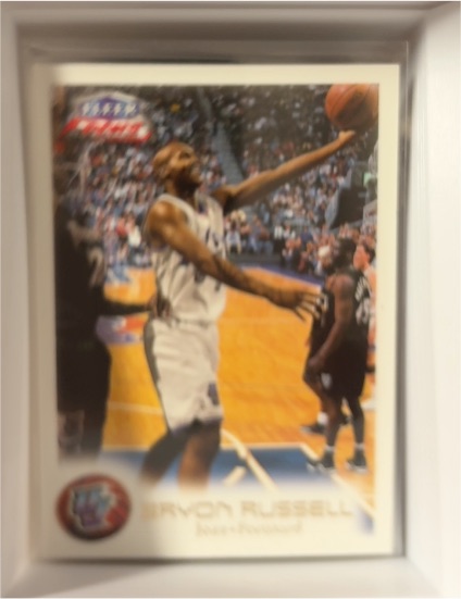 1999-00 Fleer Focus #36 Bryon Russell — front