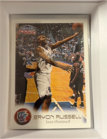 1999-00 Fleer Focus #36 Bryon Russell — front