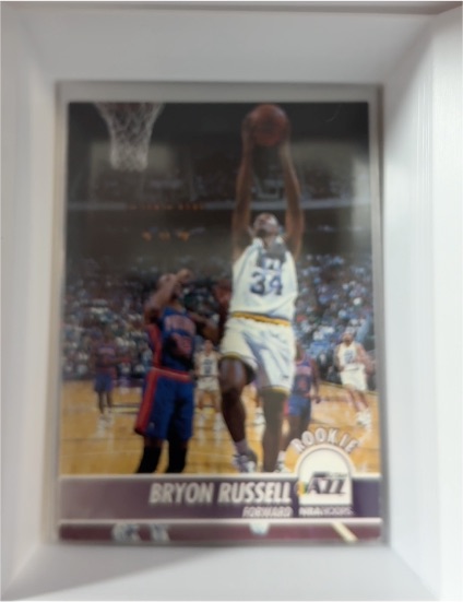 1994-95 NBA Hoops #212 Bryon Russell — front