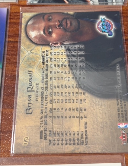 2001 Fleer #87 Bryon Russell — front