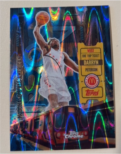 2025 Topps Chrome McDonald's #HR-12 Darryn Peterson — front
