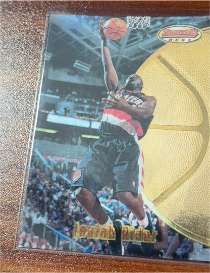 1997-98 Bowman's Best #55 Isaiah Rider — front