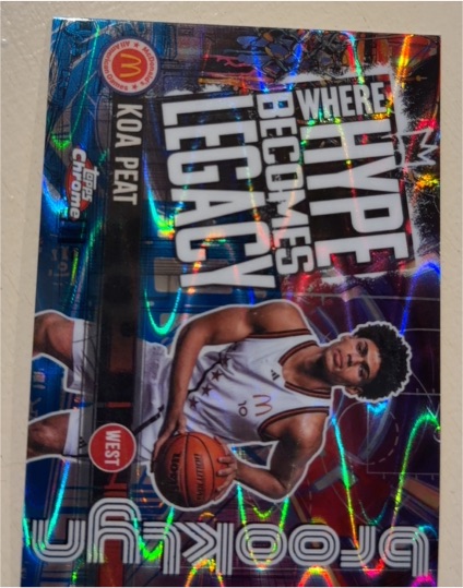 2025 Topps Chrome McDonald's #HL-3 Koa Peat — front