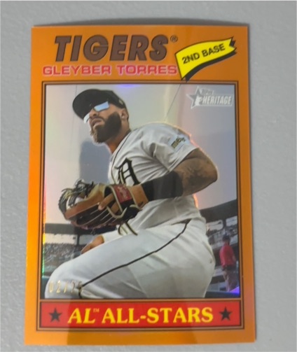 2026 Topps Heritage #243 Gleyber Torres AL All-Stars — front