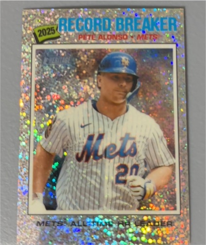 2025 Topps Heritage #232 Pete Alonso — front