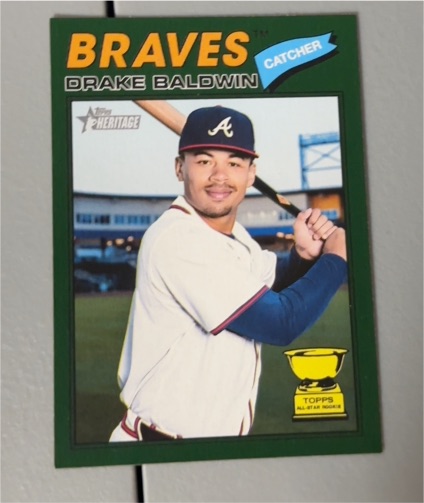 2026 Topps Heritage #209 Drake Baldwin — front