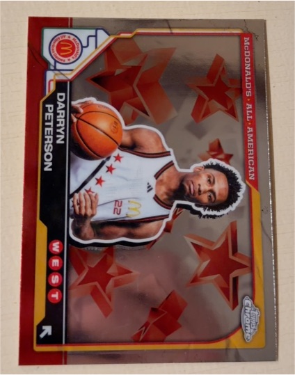 2025 Topps Chrome McDonald's All American #12 Darryn Peterson, West — front