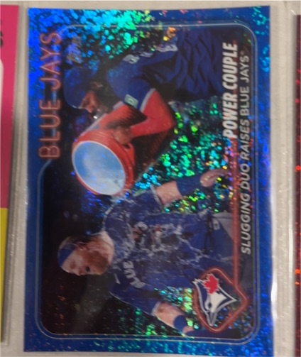 2024 Topps Update #US63 Power Couple Vladimir Guerrero Jr. / Justin Turner — front