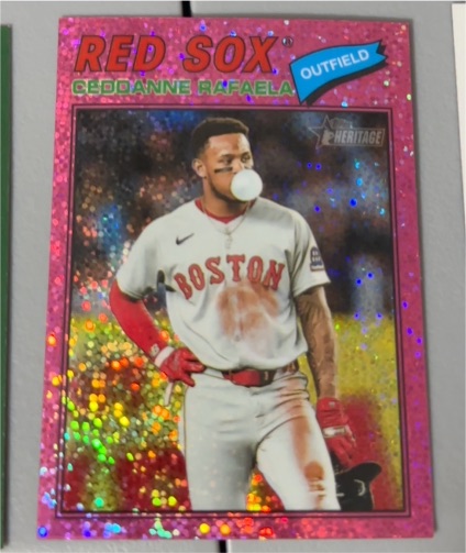 2026 Topps Heritage #397 Ceddanne Rafaela — front