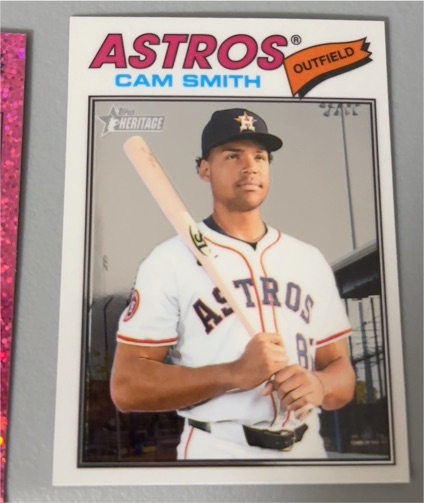 2026 Topps Heritage #69 Cam Smith — front