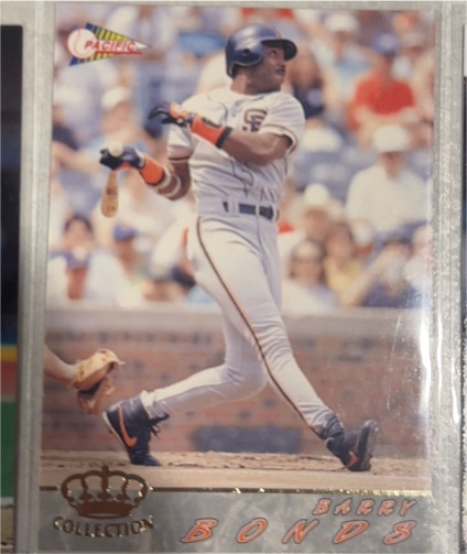 1994 Pacific Crown Collection #540 Barry Bonds — front