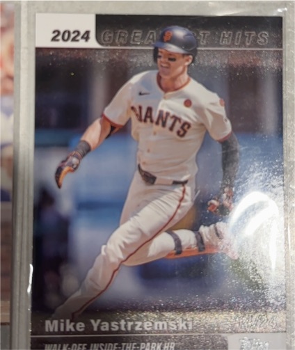 2025 Topps #GH-19 Mike Yastrzemski 2024 Greatest Hits — front