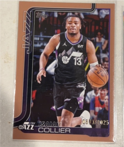 2025-26 Topps Basketball #133 Isaiah Collier — front
