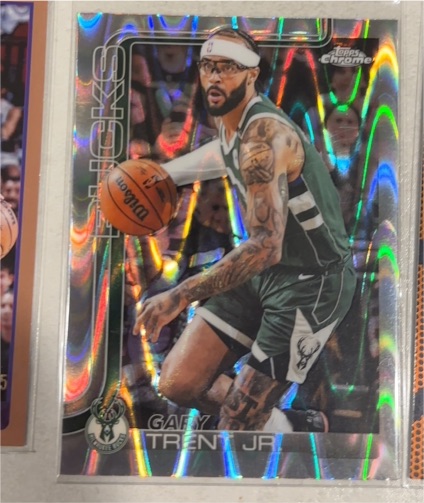 2025-26 Topps Chrome #110 Gary Trent Jr. — front