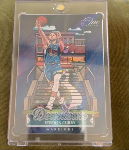 2024 Panini One and One #3 Stephen Curry Downtown — front