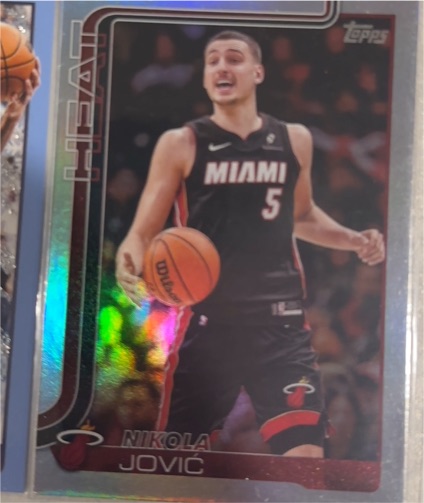 2025-26 Topps #76 Nikola Jovic — front