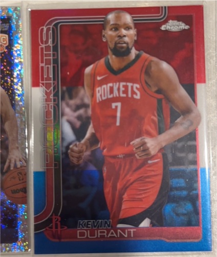 2025-26 Topps Chrome #155 Kevin Durant — front