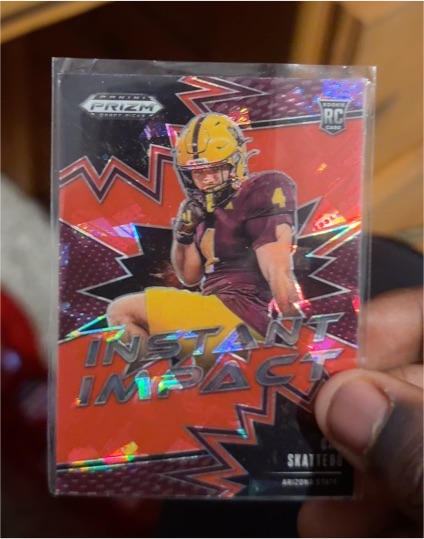 2025 Panini Prizm Draft Picks #II-CSO Cam Skattebo Instant Impact — front