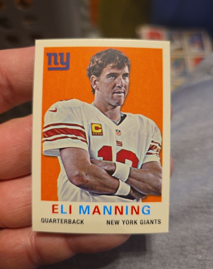 2013 Topps 1959 Topps Design Minis #43 Eli Manning — front