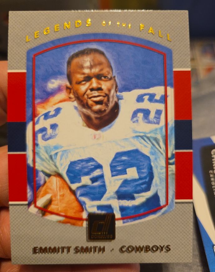 2017 Donruss Legends of the Fall #20 Emmitt Smith — front
