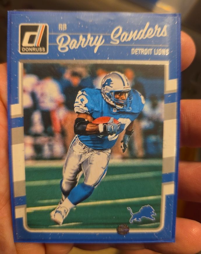 2016 Donruss #103 Barry Sanders — front
