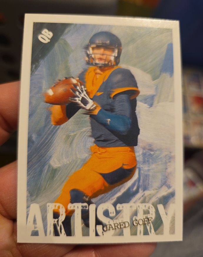 2016 Sage Hit Artistry #ART-14 Jared Goff — front