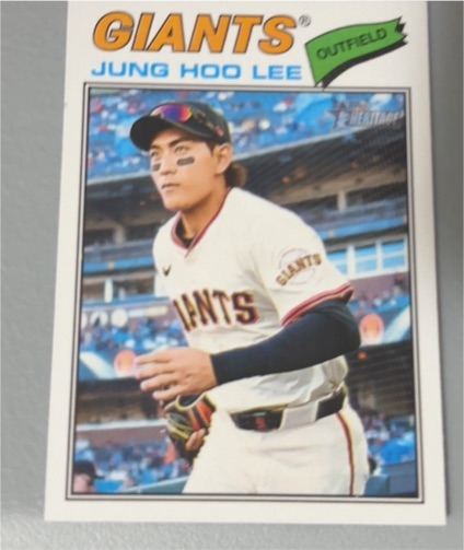 2026 Topps Heritage #171 Jung Hoo Lee — front