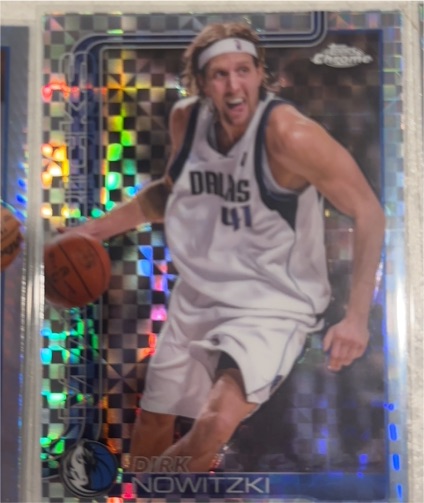 2025-26 Topps Chrome #246 Dirk Nowitzki — front