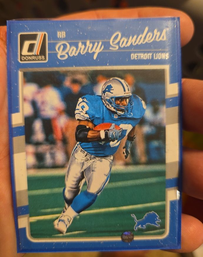 2016 Donruss #103 Barry Sanders — front