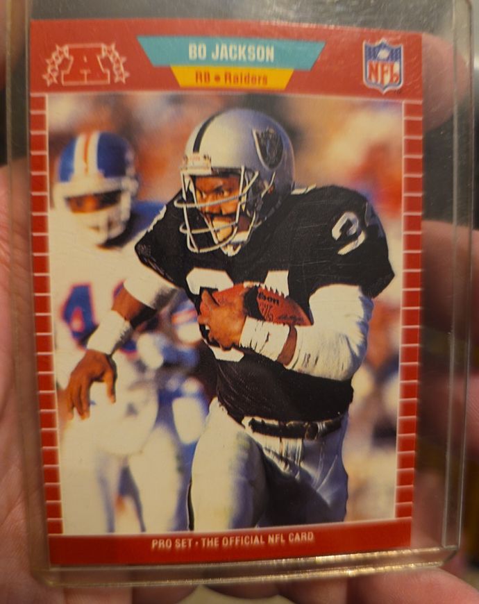 1989 Pro Set #185 Bo Jackson — front