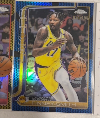 2025-26 Topps Chrome #192 Dorian Finney-Smith — front