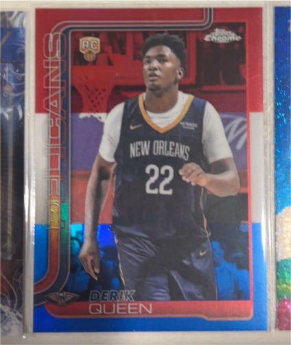 2025-26 Topps Chrome #263 Derik Queen — front