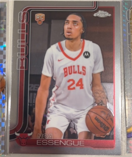 2025-26 Topps Chrome #262 Noa Essengue — front